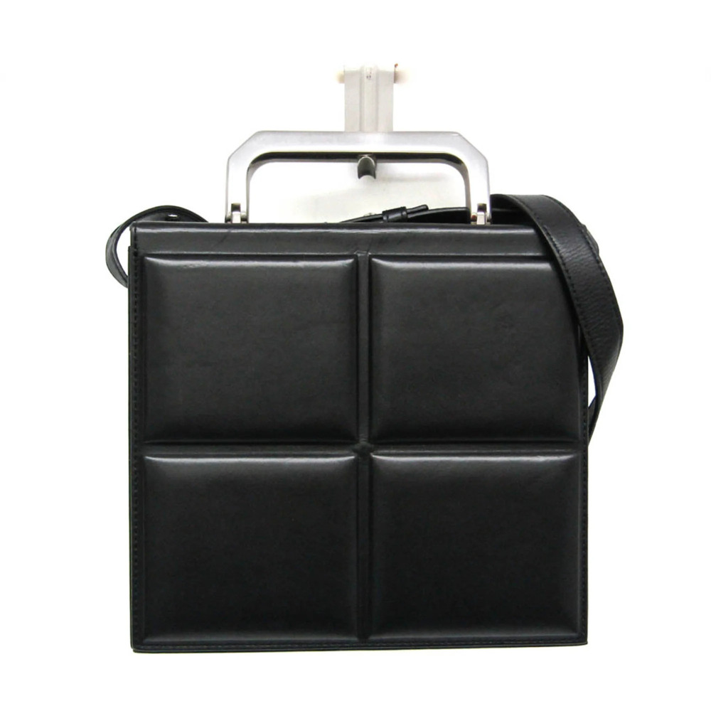 Bottega Veneta Padded Calf Mini Trunk Men,Women Leather Handbag,Shoulder Bag ...